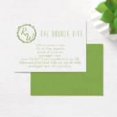 ウッドシーエレガンス |結婚式の日のシグネチャーカクテル (デスク)