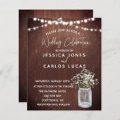 ウッドジプソフィラベビーズブレスメイソンジャールバジェット (正面/裏面)