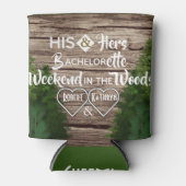ウッドジー「His & His」バチェロレッテ 缶クーラー (正面)