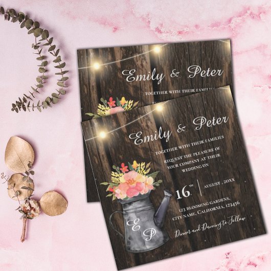 ウッドジ素朴ューオレンジウォーターフローラ結婚ズ