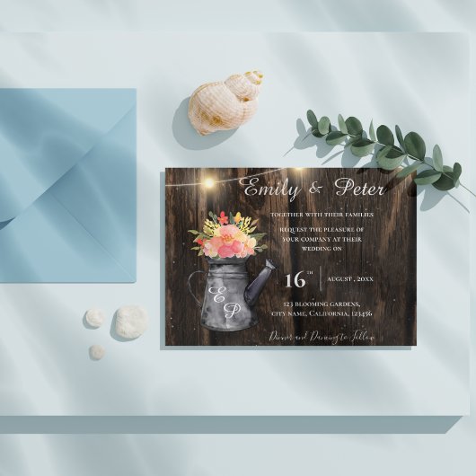 ウッドジ素朴ューオレンジウォーターフローラ結婚ズ