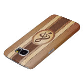 ウッドスタイリッシュフェイクトレブルクレフ、 音符記号インレイ Case-Mate iPhoneケース (下部)