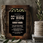 ウッドスタイリッシュ80th誕生日BBQ 招待状<br><div class="desc">招待状このウッドスタイリッシュ80thバースデーバーベキュー招待を使用して友人や愛する人を文字するカスタマイズ可能な詳細エリアを提供し、日付、時間、会場、RSVP情報など、特別な誕生祝いに必要なすべての情報を簡単に含めることができる。さまざまな紙タイプとコーナースタイルがユニーク招待状で利用でき、デジタル形式を好んでダウンロードすもしるオプションも用意されている。</div>