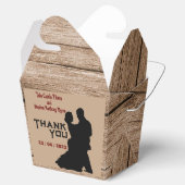 ウッドスタイル結婚式の引き出物ボックス フェイバーボックス (オープン)