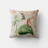 ウッドスターハミングバードヴィンテージグランジ装飾用クッション クッション (正面)