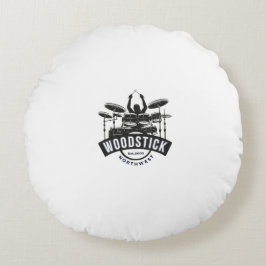 ウッドスティック枕 ラウンドクッション