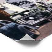 ウッドストックバーモントセントラル通り ポスター (角)