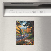 ウッドストックバーモントトラベル マグネット (インサイチュ (食洗機))