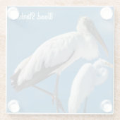 ウッドストーク ガラスコースター (裏面)