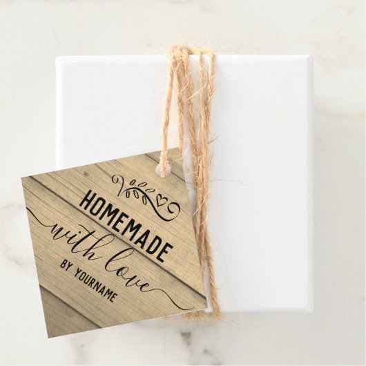 ウッドスファンシークリプト自家製ラブビジネス フェイバータグ (インサイチュ)