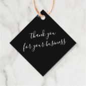 ウッドスファンシークリプト自家製ラブビジネス フェイバータグ (裏面)