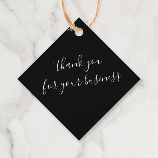 ウッドスファンシークリプト自家製ラブビジネス フェイバータグ (裏面)