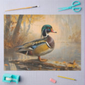 ウッドダックオイル塗装デコパージュ 薄葉紙 (クラフト)