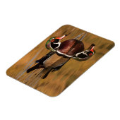 ウッドダックオンゴールデンレイク マグネット (左側)