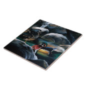 ウッドダックス池 タイル (側面)