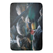 ウッドダックス池 バスマット (正面縦)