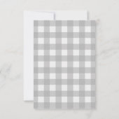 ウッドダックベビーシャワー招待状 招待状 (裏面)