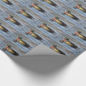 ウッドダック ラッピングペーパー (角)