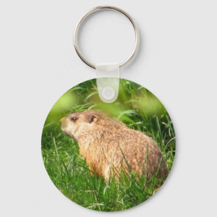 ウッドチャックの~のkeychain キーホルダー