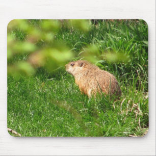 ウッドチャックの~のmousepad マウスパッド