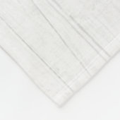 ウッドティール（緑がかった色）象男女兼用ベビー誕生状態 フリースブランケット (角)