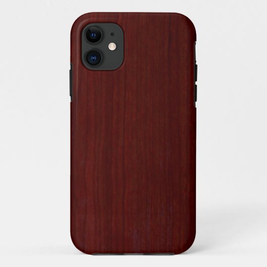 ウッドテクスチャiPhone 5 カバー (裏面)