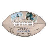 ウッドテーマ父の日パパ誕生日 アメリカンフットボール (正面)