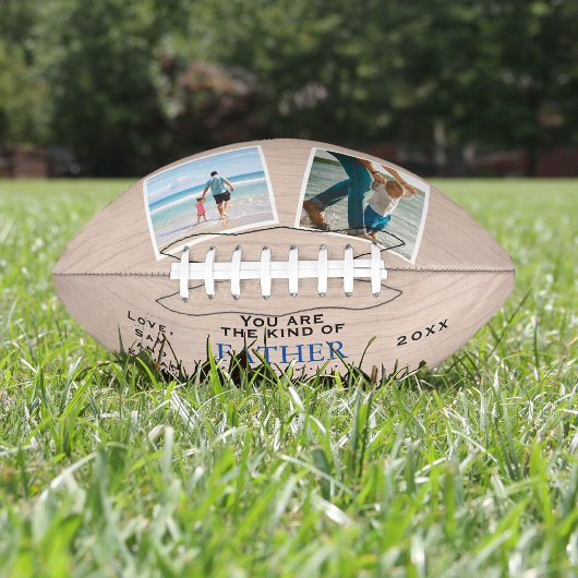 ウッドテーマ父の日パパ誕生日 アメリカンフットボール