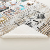 ウッドディアーベビーの初年度フォトコラージュ シェルパブランケット (3/4)