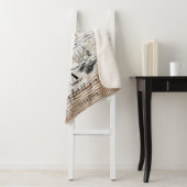 ウッドディアーベビーの初年度フォトコラージュ シェルパブランケット (インサイチュ)