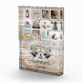 ウッドディアーベビーの初年度フォトコラージュ フォトブロック (右)