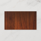 ウッドデザインフードベジタブルシェフケータリング 名刺 (裏面)