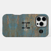 ウッドデザイン携帯電話ケースHAMbWG iPhoneケース (裏面横)