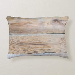 ウッドデザイン枕 アクセントクッション