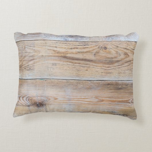 ウッドデザイン枕 アクセントクッション (裏面)