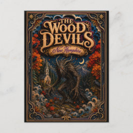 ウッドデビルズ ニューハンプシャー ポップカット レジェンド ポストカード