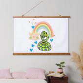 ウッドトップウォールタペストリースネークレインボー 吊り下げ型タペストリー (寝室)