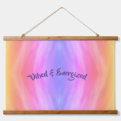 ウッドトップウォールタペストリーバイベッド&エナジー 吊り下げ型タペストリー (正面)