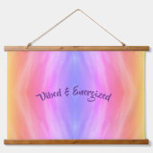 ウッドトップウォールタペストリーバイベッド&エナジー 吊り下げ型タペストリー (正面2)