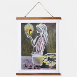 ウッドトップウォールタペストリー2 吊り下げ型タペストリー