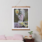 ウッドトップウォールタペストリー2 吊り下げ型タペストリー (寝室)