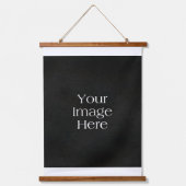 ウッドトップタペストリーぶら下がったウォールの芸術 吊り下げ型タペストリー (正面)