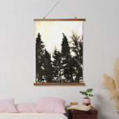 ウッドトップタペストリーアート&デザイン 吊り下げ型タペストリー (寝室)