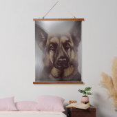 ウッドトップタペストリーアート&デザイン 吊り下げ型タペストリー (寝室)