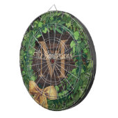 ウッドトー素朴ンリースモノグラム ダーツボード (正面右)