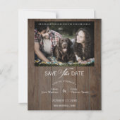 ウッドドッグ素朴フォトお洒落タイポグラフィ (正面)