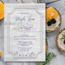 ウッドハイ素朴ティーブライダルシャワー