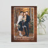ウッドハッ素朴プホリデーズ写真 シーズンカード (スタンド正面)