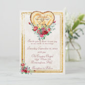 ウッドハートとバラカントリーラブ結婚ズ 招待状 (スタンド正面)