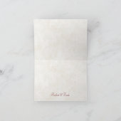 ウッドハートとバラカントリーラブ サンキューカード (内部)